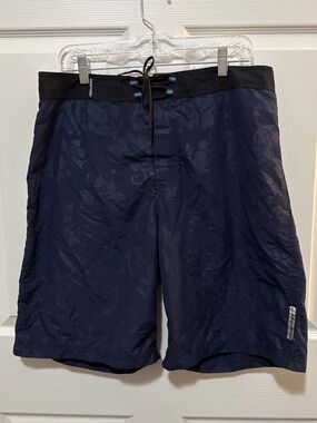 VINTAGE LOCAL MOTION Ghost Plumeria Shorts